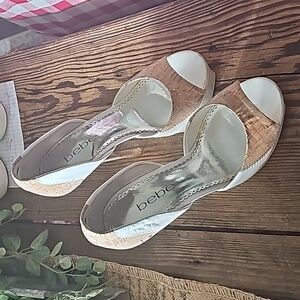 Bebe platform heels